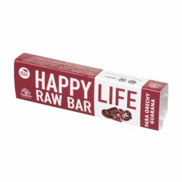 Baton raw nuci braziliene guarana eco 42g - HAPPYLIFE