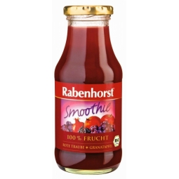 Smoothie struguri rosii rodie eco 240ml - RABENHORST