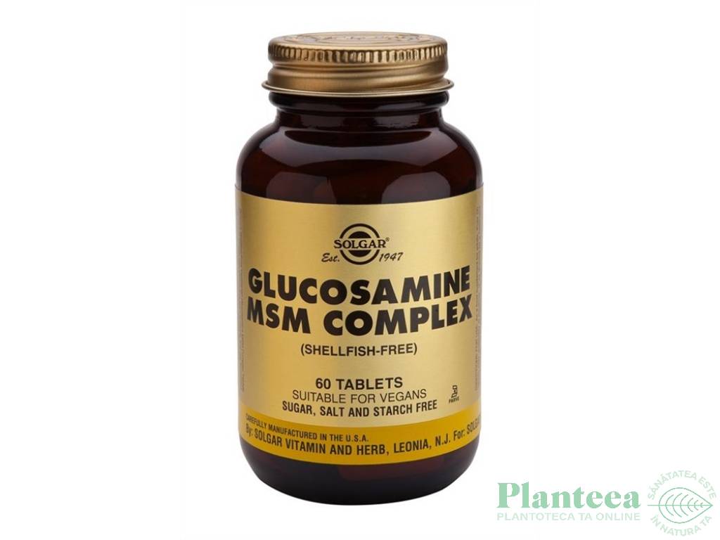 Glucozamina MSM complex 60cp - SOLGAR