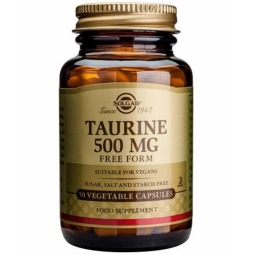 Taurina 500mg 50cps - SOLGAR