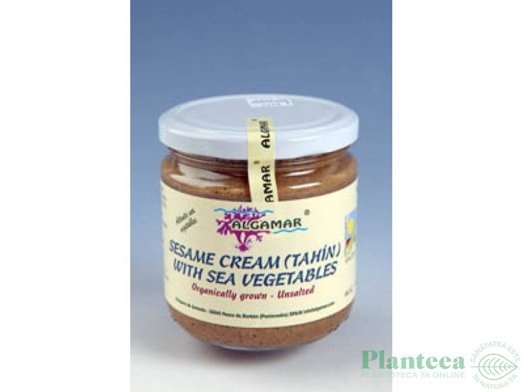 Crema susan Tahini alge marine bio 320g - ALGAMAR