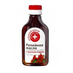 Ulei par stimulare crestere brusture ardei rosu 100ml - DR CASEI