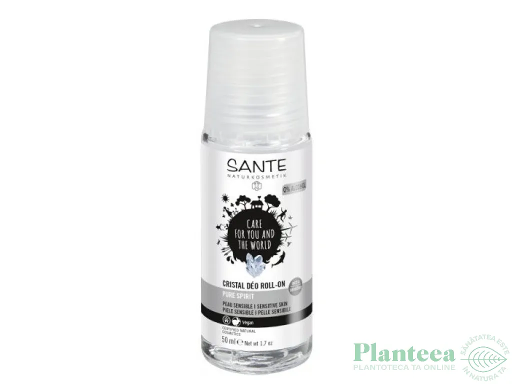 Deodorant roll on Kristall Sensitive 50ml - SANTE