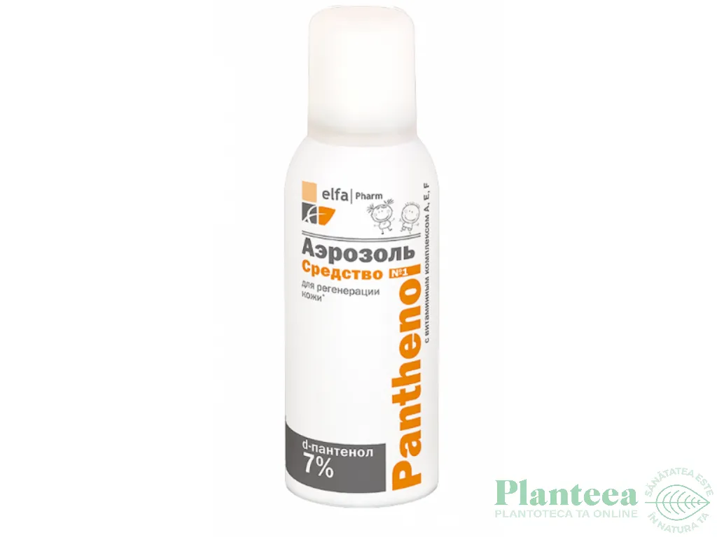Spray regenerant piele deteriorata panthenol A E F 150ml - ELFA PHARM