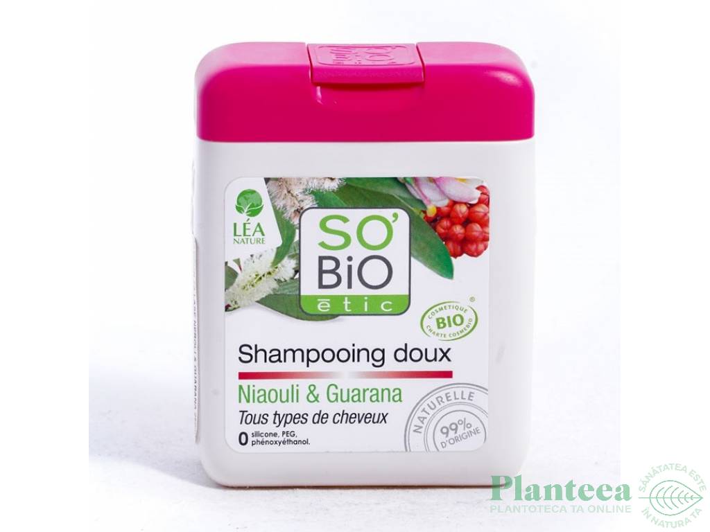 Sampon uz zilnic niaouli guarana 250ml - SO BIO ETIC