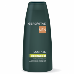 Sampon clean&cool utilizare zilnica barbati 400ml - GEROVITAL MEN