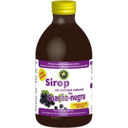 Sirop coacaze negre stevie fara zahar 250ml - HYPERICUM