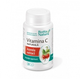 Vitamina C extract acerola 90cps - ROTTA NATURA