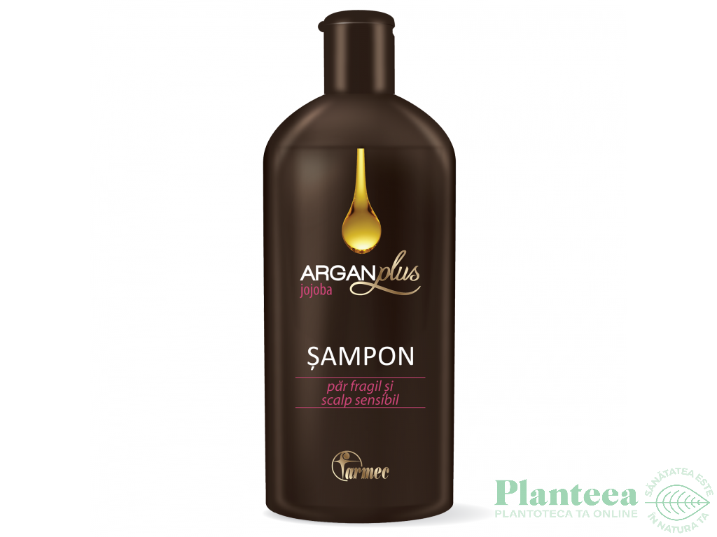 Sampon par fragil scalp sensibil jojoba 250ml - ARGAN PLUS