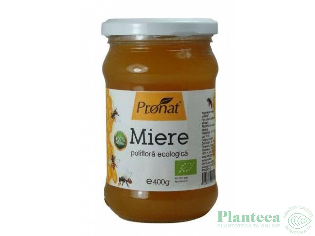 Miere poliflora eco 400g - PRONAT