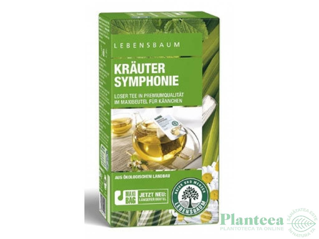 Ceai plante Symphony premium eco 12dz - LEBENSBAUM