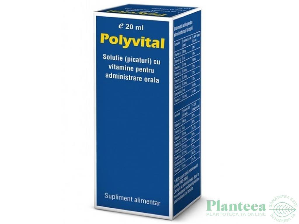 Polyvital picaturi multivitamine copii 20ml - PHARCO