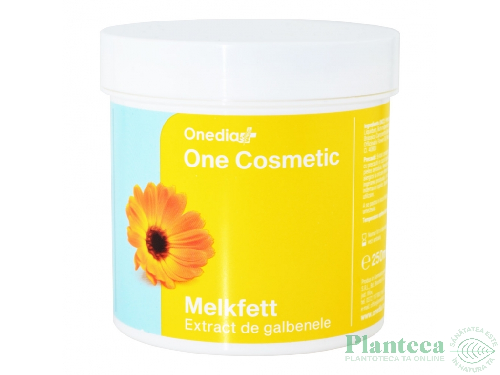 Crema galbenele Melkfett 250ml - ONE COSMETIC