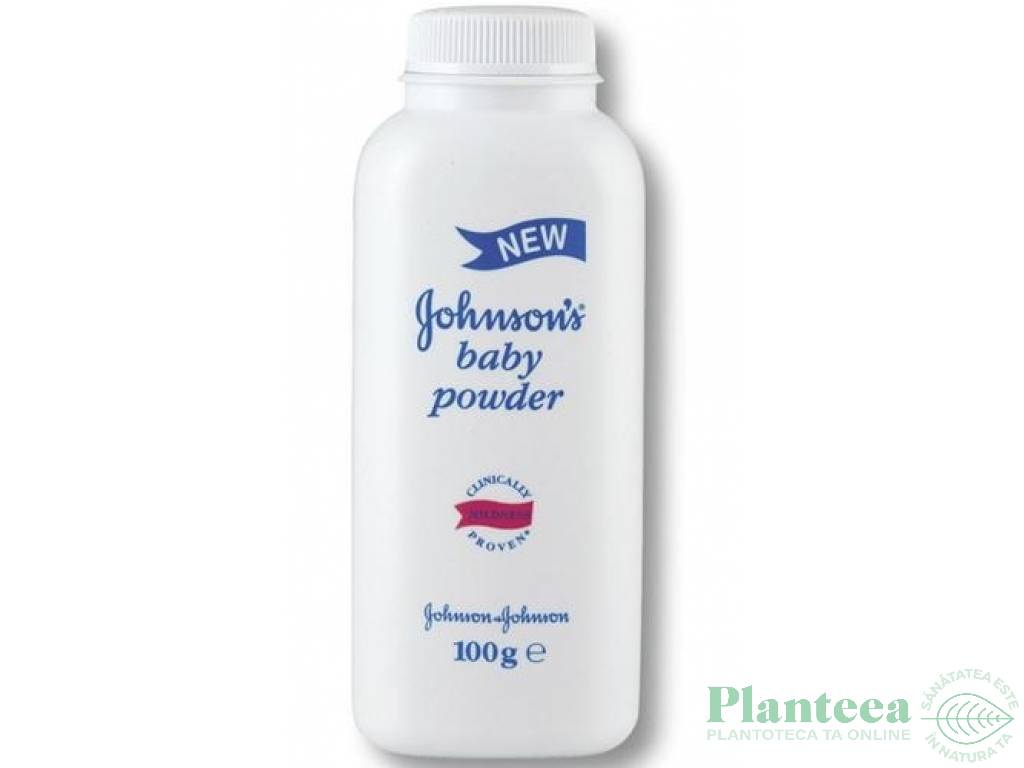 Pudra talc sterilizata 100g - JOHNSONS BABY