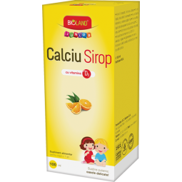 Sirop calciu D3 junior 100ml - BIOLAND