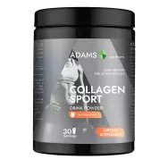 Pulbere colagen & acid hialuronic piersica Active Line 600g - ADAMS SUPPLEMENTS