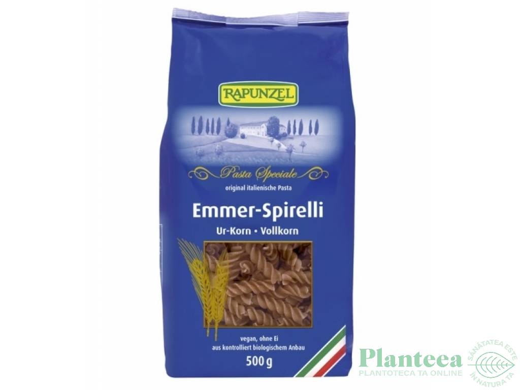 Paste spirale emmer integral eco 500g - RAPUNZEL