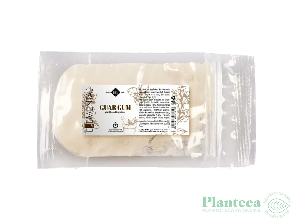 Guma guar pudra 10g - ELLEMENTAL