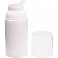 Flacon plastic alb airless Oly fara pompa 40ml - ELLEMENTAL
