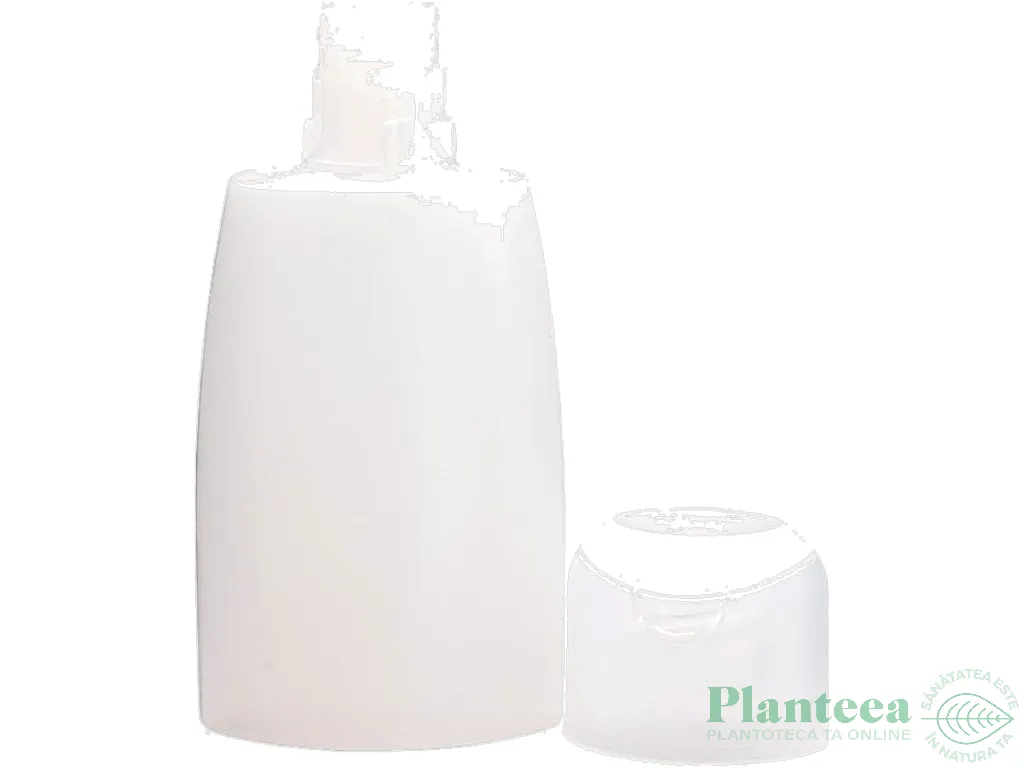 Flacon plastic translucid Bea fara capac 100ml - ELLEMENTAL
