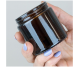 Borcanel sticla bruna Ambra fara capac 120ml - ELLEMENTAL
