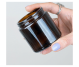 Borcanel sticla bruna Ambra fara capac 120ml - ELLEMENTAL