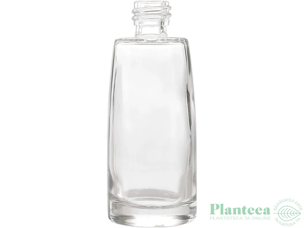 Flacon sticla transparenta Vogue fara capac 50ml - ELLEMENTAL