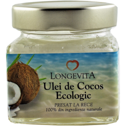 Ulei cocos presat rece eco 150ml - LONGEVITA