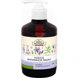 Sapun lichid igiena intima salvie antiinflamator 370ml - ZELENAYA APTEKA