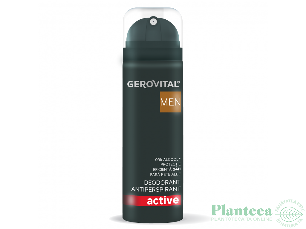 Deodorant spray antiperspirant Active barbati 150ml - GEROVITAL MEN