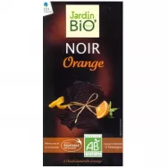 Ciocolata neagra 55% portocala eco 100g - JARDIN BIO