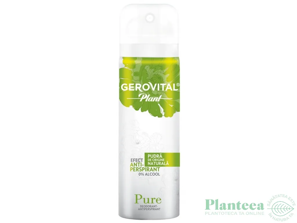 Deodorant spray antiperspirant Pure 150ml - GEROVITAL PLANT