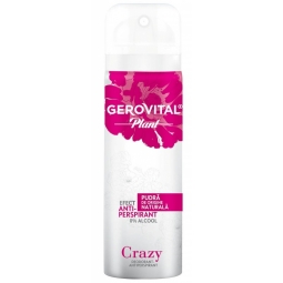 Deodorant spray antiperspirant Crazy 150ml - GEROVITAL PLANT