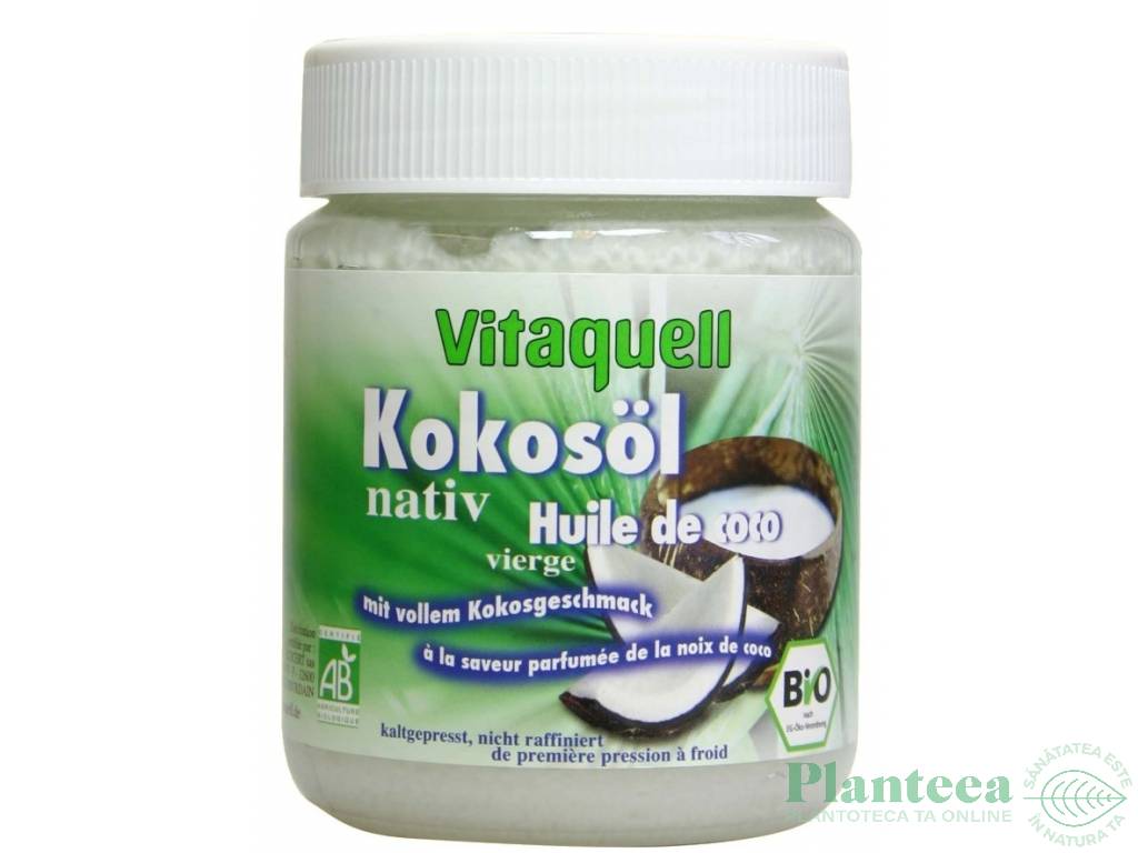 Ulei cocos extravirgin eco 400g - VITAQUELL