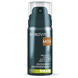 Deodorant spray antiperspirant Fresh barbati 40ml - GEROVITAL MEN
