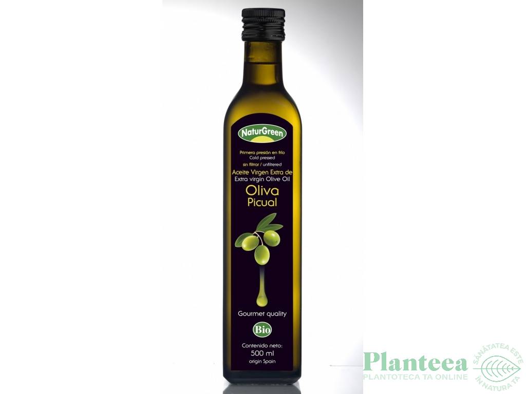 Ulei masline extravirgin Picual eco 500ml - NATURGREEN