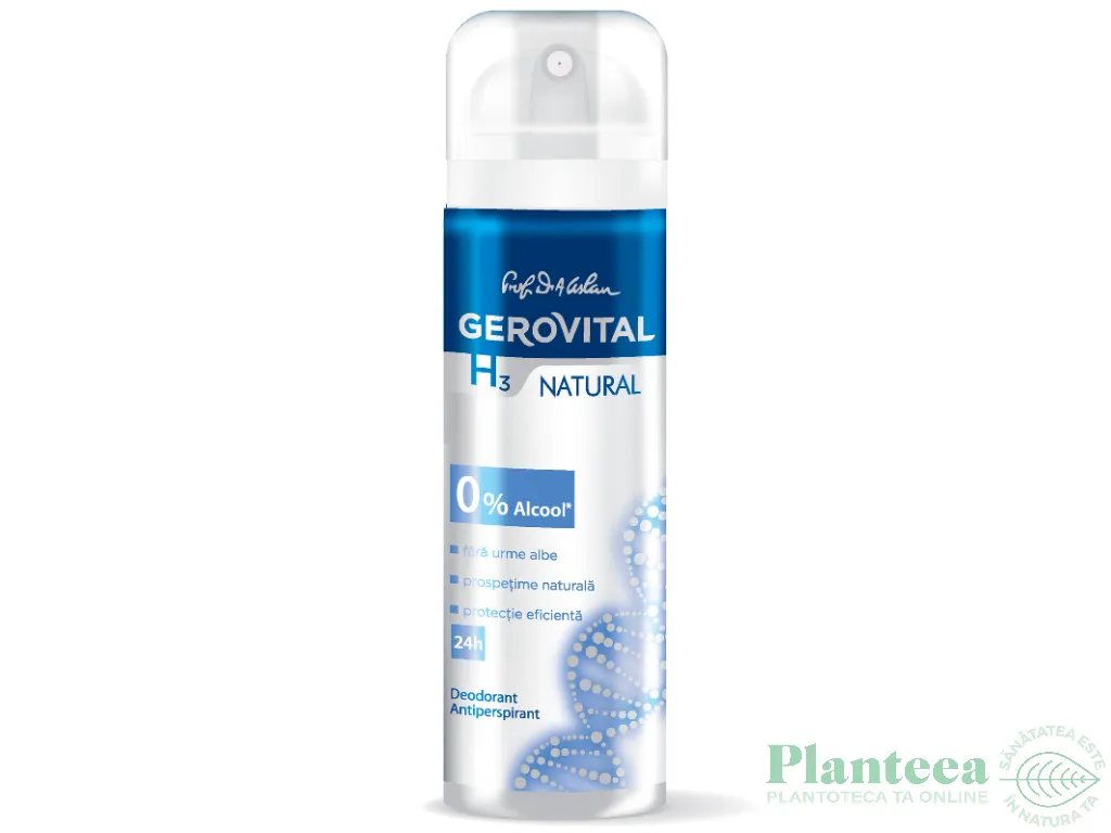 Deodorant spray antiperspirant Natural 150ml - GEROVITAL H3 CLASSIC