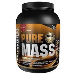 Pulbere gainer Pure Mass ciocolata 1,5kg - GOLD NUTRITION