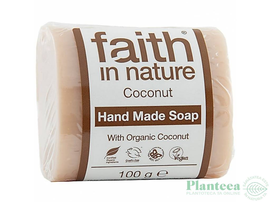Sapun cocos 100g - FAITH IN NATURE