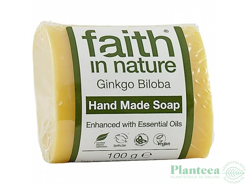 Sapun ginkgo biloba 100g - FAITH IN NATURE