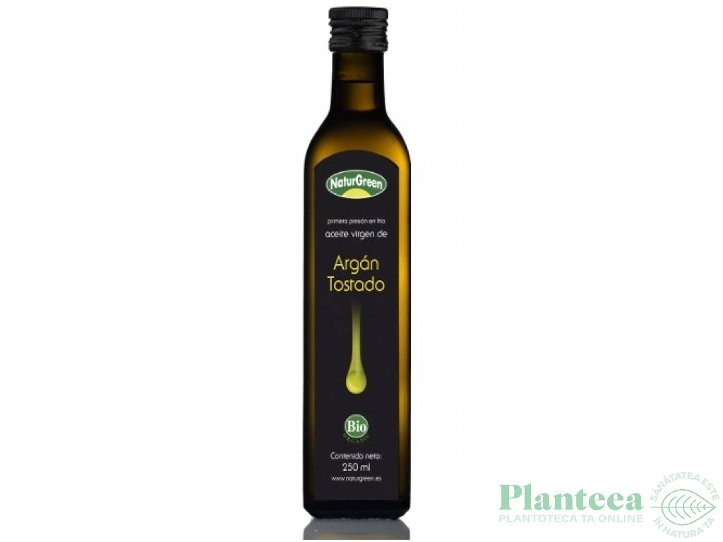 Ulei argan prajit virgin eco 250ml - NATURGREEN