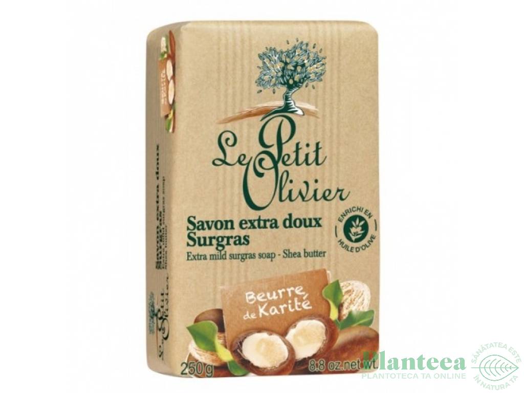 Sapun extra moale unt shea 250g - LE PETIT OLIVIER