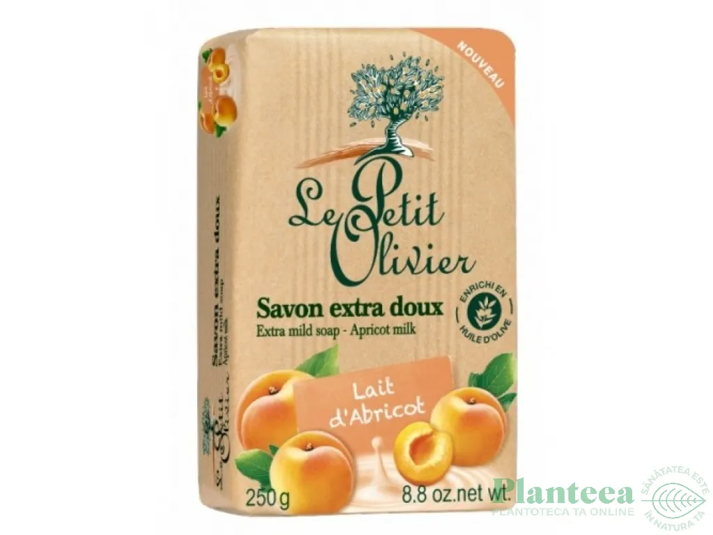 Sapun extra moale lapte_caise 250g - LE PETIT OLIVIER