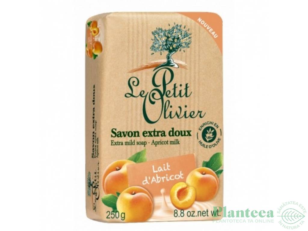 Sapun extra moale lapte_caise 250g - LE PETIT OLIVIER