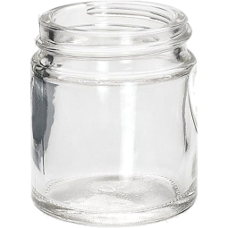 Borcanel sticla transparenta Clara fara capac 30ml - ELLEMENTAL