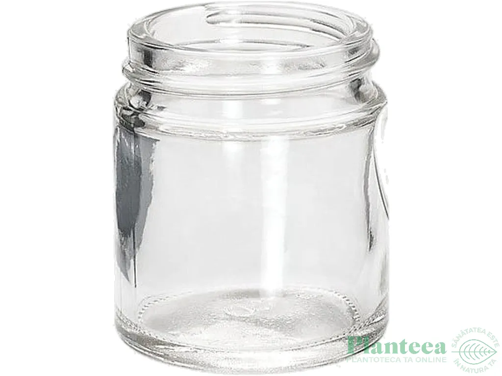 Borcanel sticla transparenta Clara fara capac 60ml - ELLEMENTAL