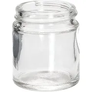 Borcanel sticla transparenta Clara fara capac 60ml - ELLEMENTAL