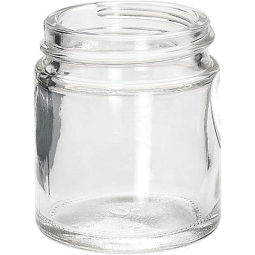 Borcanel sticla transparenta Clara fara capac 60ml - ELLEMENTAL