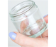 Borcanel sticla transparenta Clara fara capac 60ml - ELLEMENTAL