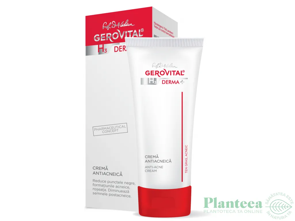 Crema antiacnee 50ml - GEROVITAL H3 DERMA+